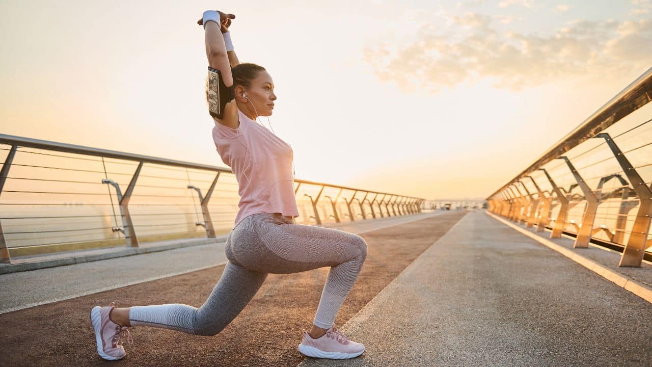 Morning routine and active lifestyle activities